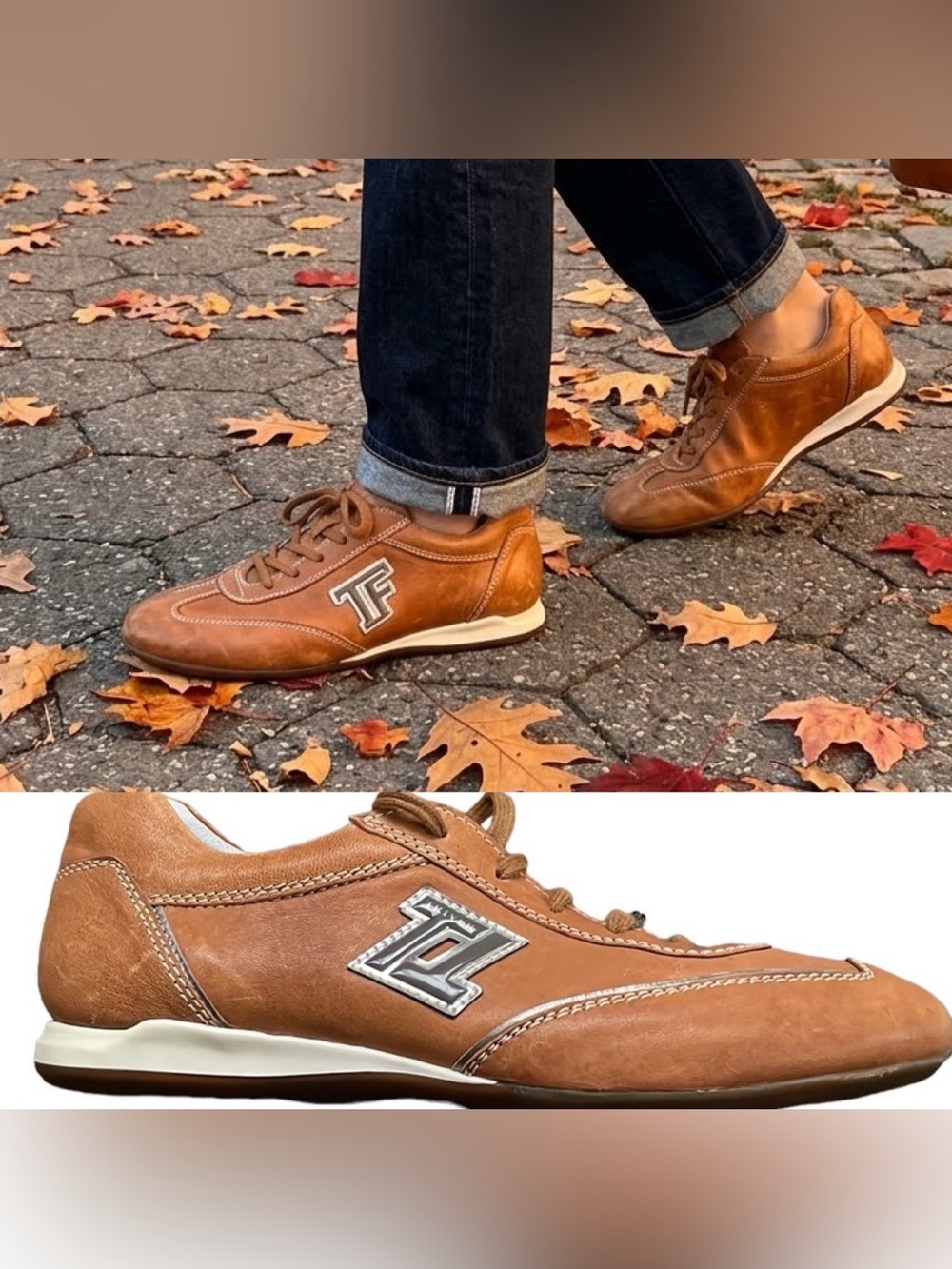 Trivet Flight Leather Sneaker EU 39.5